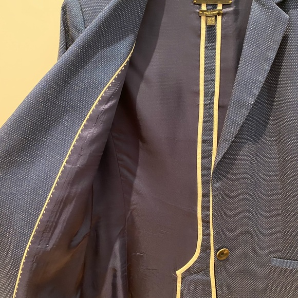 Massimo Dutti blazer in blue - Picture 5 of 5